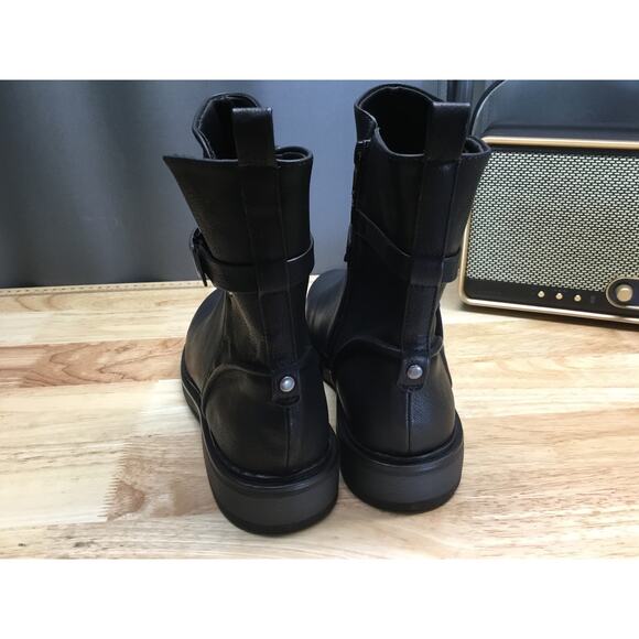 Baretraps Honee Black Womens Shoes Size 9 M Boots | eBay Baretraps Honee Boot Women 9 Black Leather Side Zip Slip Resistant Round Toe NWT